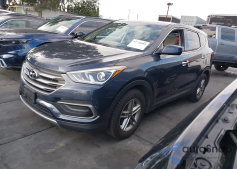 2018 Hyundai Santa Fe Sport 2.4L from USA, damaged, VIN 5XYZT3LB3JG512991